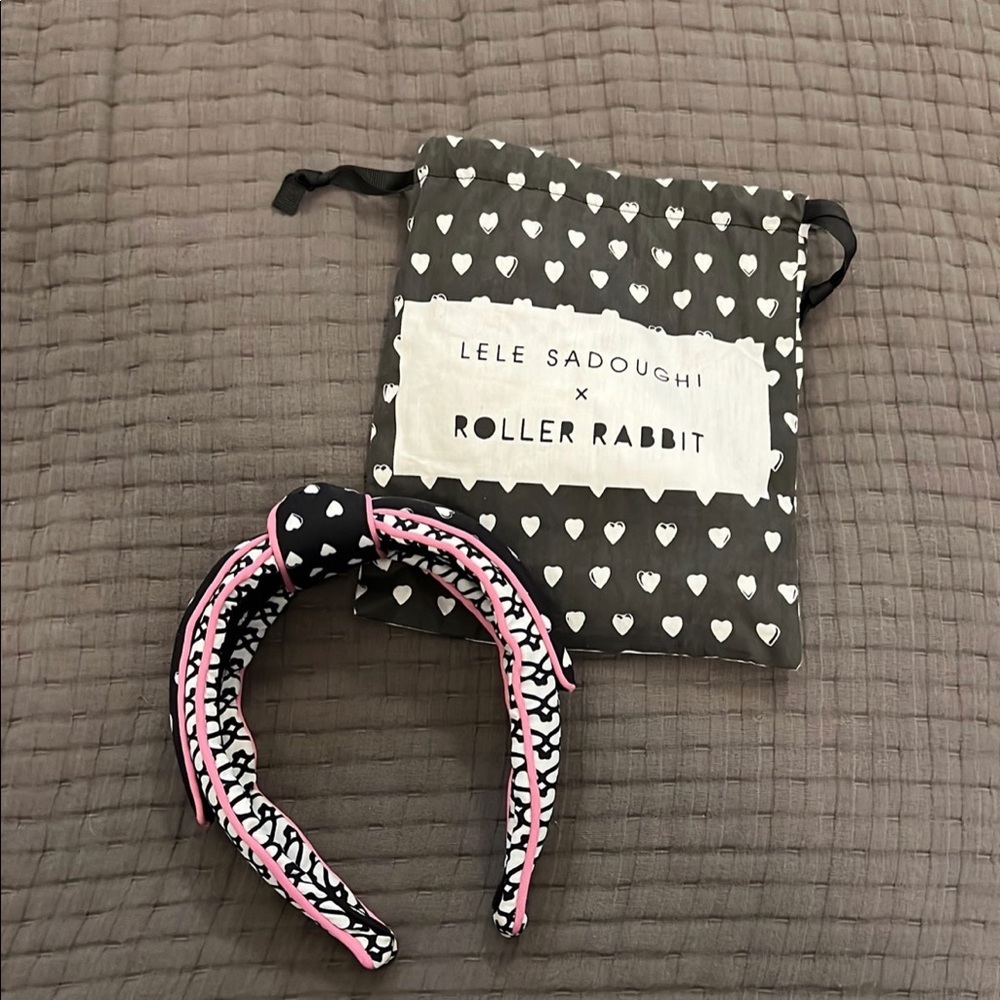 Lele Sadoughi x Roller Rabbit Headband